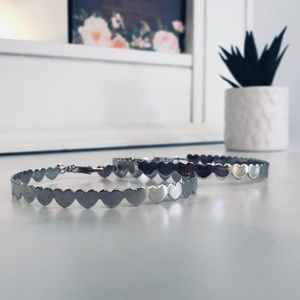 NEW Heart Hoop Earrings!!!!💙